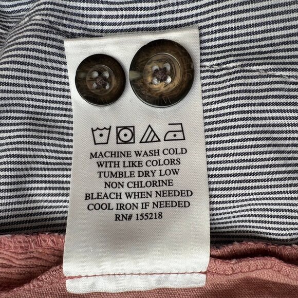 WILDFANG Essential Trouser Rose Brown Size 10 - Picture 9 of 9